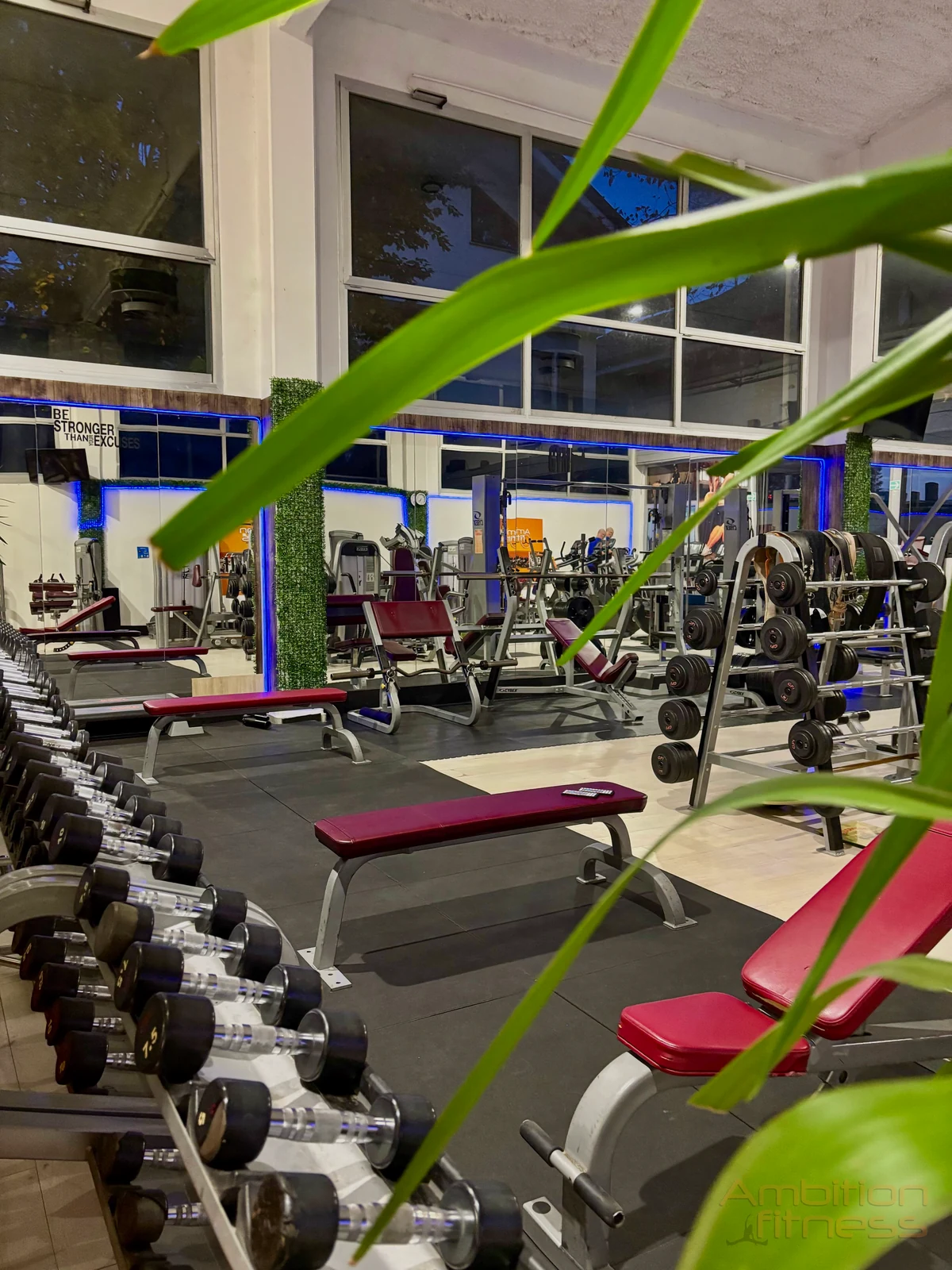 Sala pesi — Ambition Fitness Legnano
