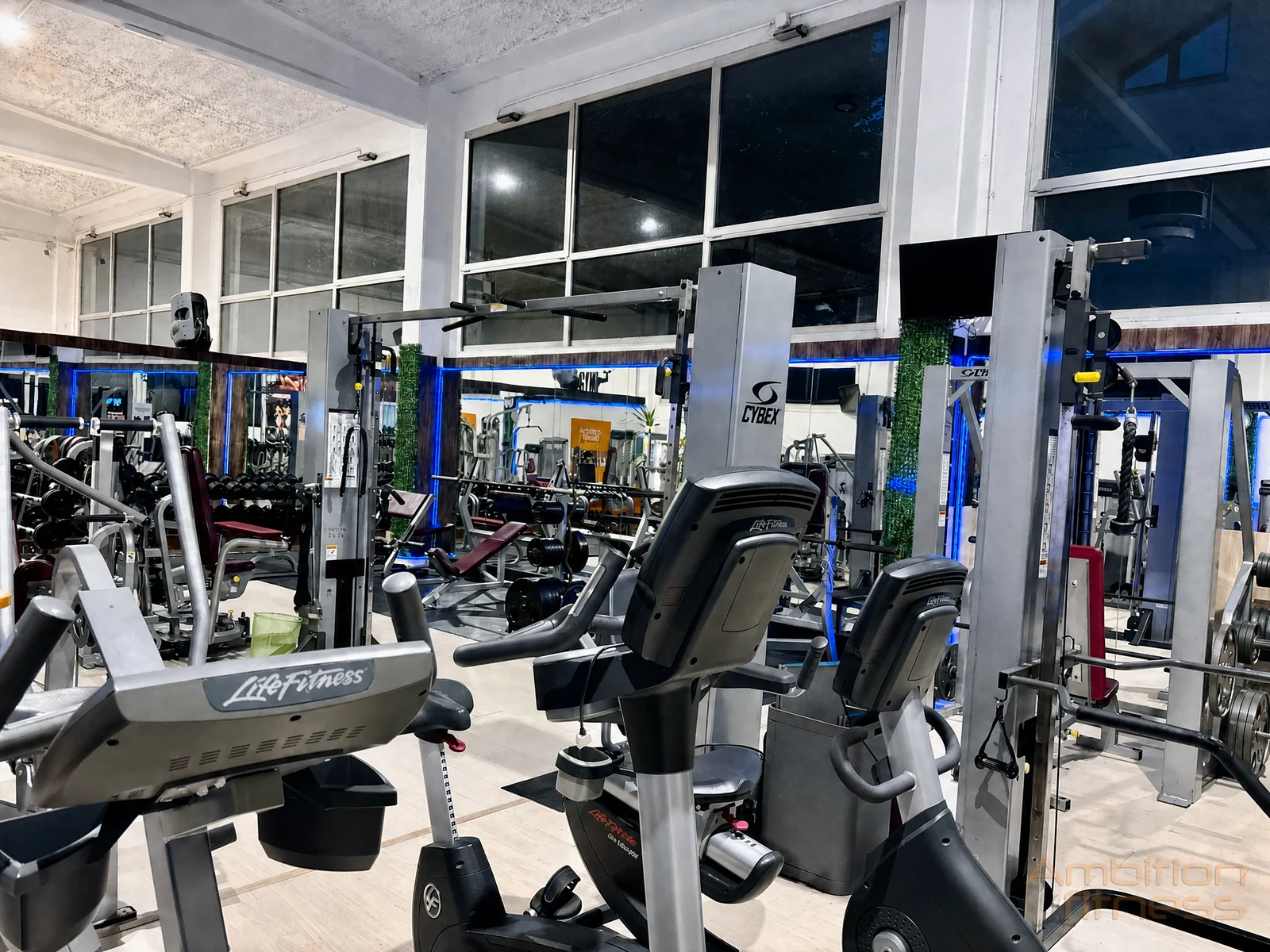 Area cardio — altra vista — Ambition Fitness Legnano